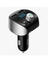 Hurtownia GSM - FM-Transmitter Joyroom Bluetooth 5.0 MP3 micro SD 2xUSB 18W 3A QC 3.0 schwarz (JR-CL02) - JYR150 - {ean13} - Hurt