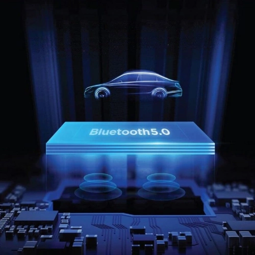 Transmiter FM Joyroom Bluetooth 5.0 MP3 micro SD 2xUSB 18W 3A QC 3.0 czarny (JR-CL02)