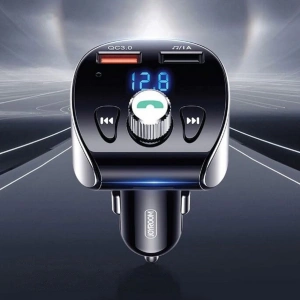 Hurtownia GSM - Transmiter FM Joyroom Bluetooth 5.0 MP3 micro SD 2xUSB 18W 3A QC 3.0 černý (JR-CL02) - JYR150 - {ean13} - Hurt