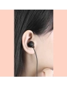 Joyroom in-ear earphones 3.5mm mini jack with remote and microphone white (JR-EL112)