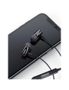 Wholesale Joyroom ear headphones 3.5mm mini jack with remote and microphone black (JR-EL114) - JYR152 - {ean13} - Hurt