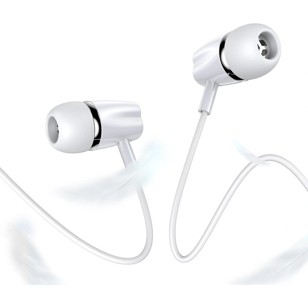 Hurtownia GSM - Sluchátka Joyroom 3,5mm mini jack s ovladačem a mikrofonem bílá (JR-EL114) - JYR153 - {ean13} - Hurt