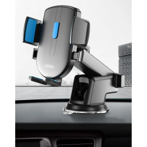 Wholesale Joyroom car phone holder with telescopic extendable arm for dashboard and windshield black (JR-OK3) - JYR155 - {ean13} - Hurt