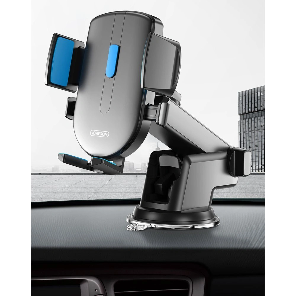 Wholesale Joyroom car phone holder with telescopic extendable arm for dashboard and windshield black (JR-OK3) - JYR155 - {ean13} - Hurt