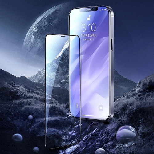 Szkło hartowane Joyroom Knight Series 2,5D Apple iPhone 12 mini czarny (JR-PF595)