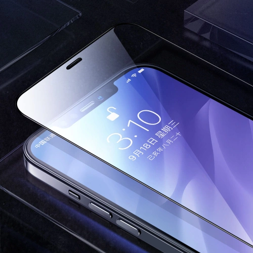 Szkło hartowane Joyroom Knight Series 2,5D Apple iPhone 12 mini czarny (JR-PF595)