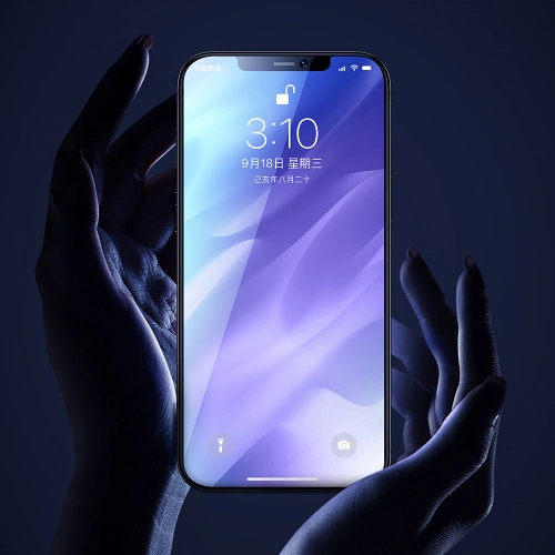 Szkło hartowane Joyroom Knight Series 2,5D Apple iPhone 12 mini czarny (JR-PF595)