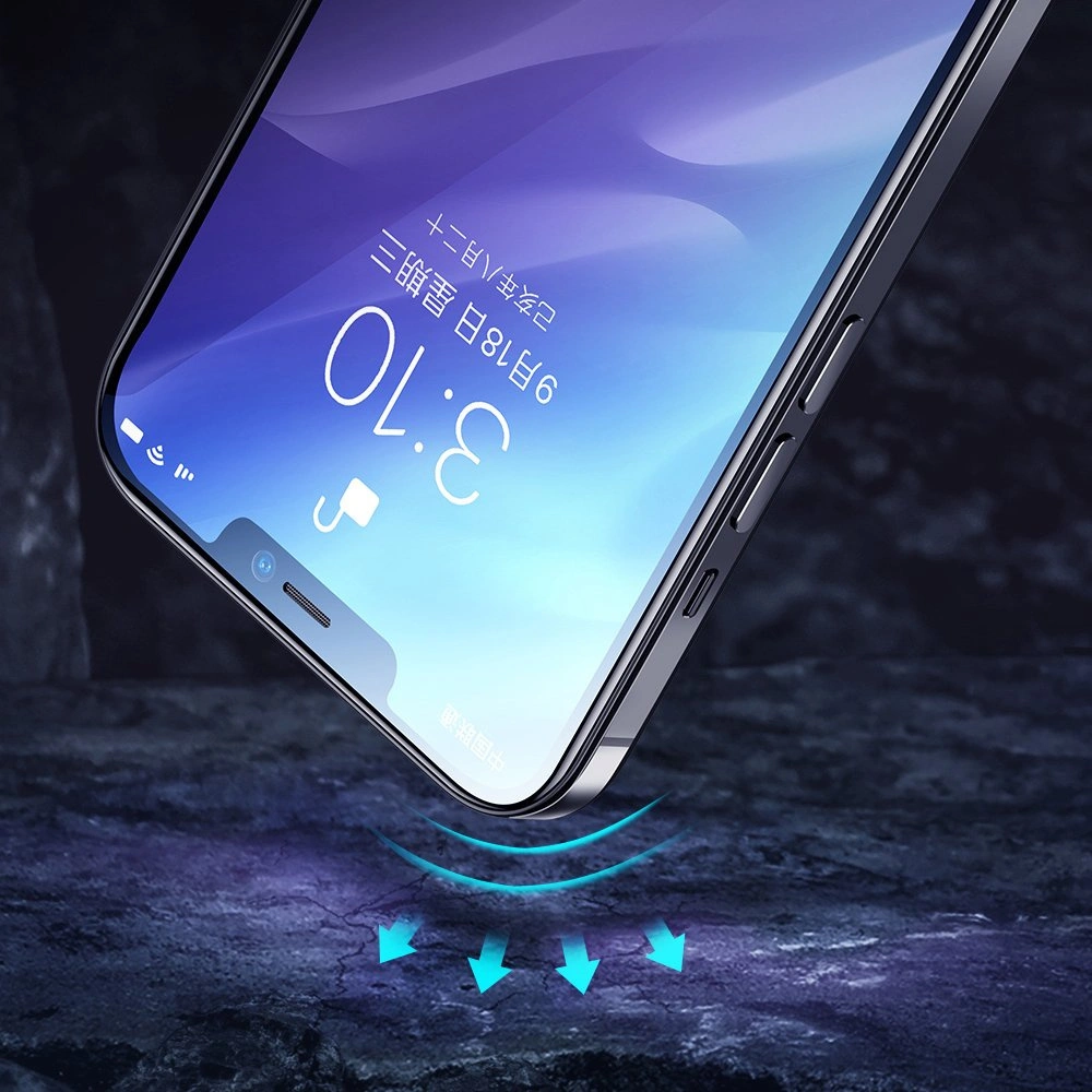 Hurtownia GSM - Gehärtetes Glas Joyroom Knight Series 2,5D Apple iPhone 12 mini schwarz (JR-PF595) - JYR156 - {ean13} - Hurt