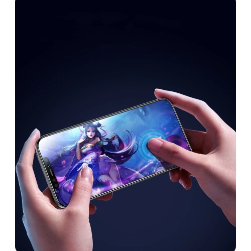 Szkło hartowane Joyroom Knight Series 2,5D Apple iPhone 12 mini czarny (JR-PF595)