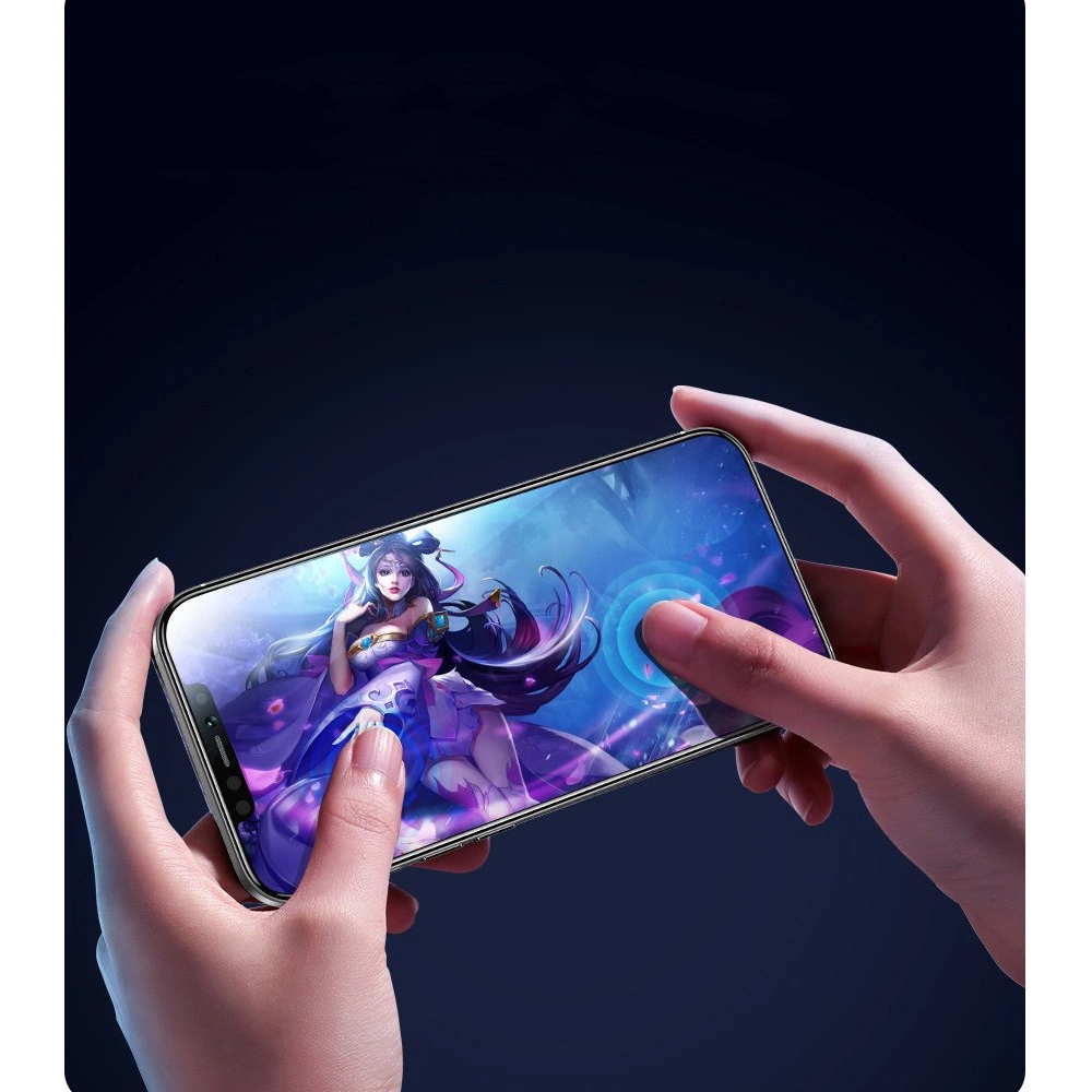 Hurtownia GSM - Gehärtetes Glas Joyroom Knight Series 2,5D Apple iPhone 12 mini schwarz (JR-PF595) - JYR156 - {ean13} - Hurt
