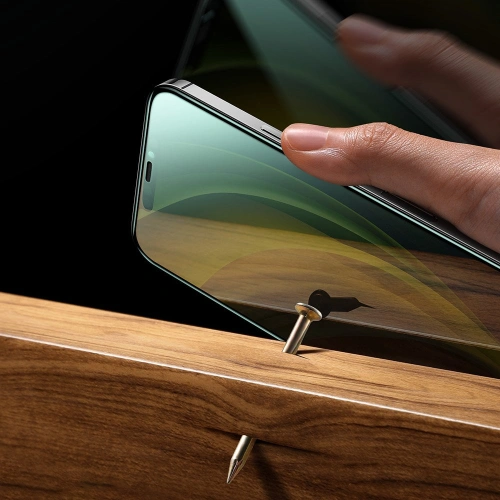 Szkło hartowane Joyroom Knight Series 2,5D Anti Blue Light Apple iPhone 12 mini czarny (JR-PF598)