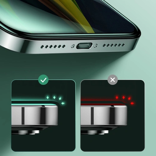 Szkło hartowane Joyroom Knight Series 2,5D Anti Blue Light Apple iPhone 12 mini czarny (JR-PF598)