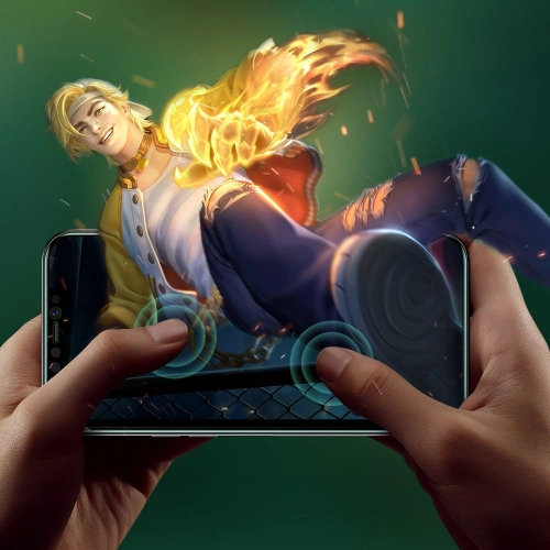 Szkło hartowane Joyroom Knight Series 2,5D Anti Blue Light Apple iPhone 12 mini czarny (JR-PF598)