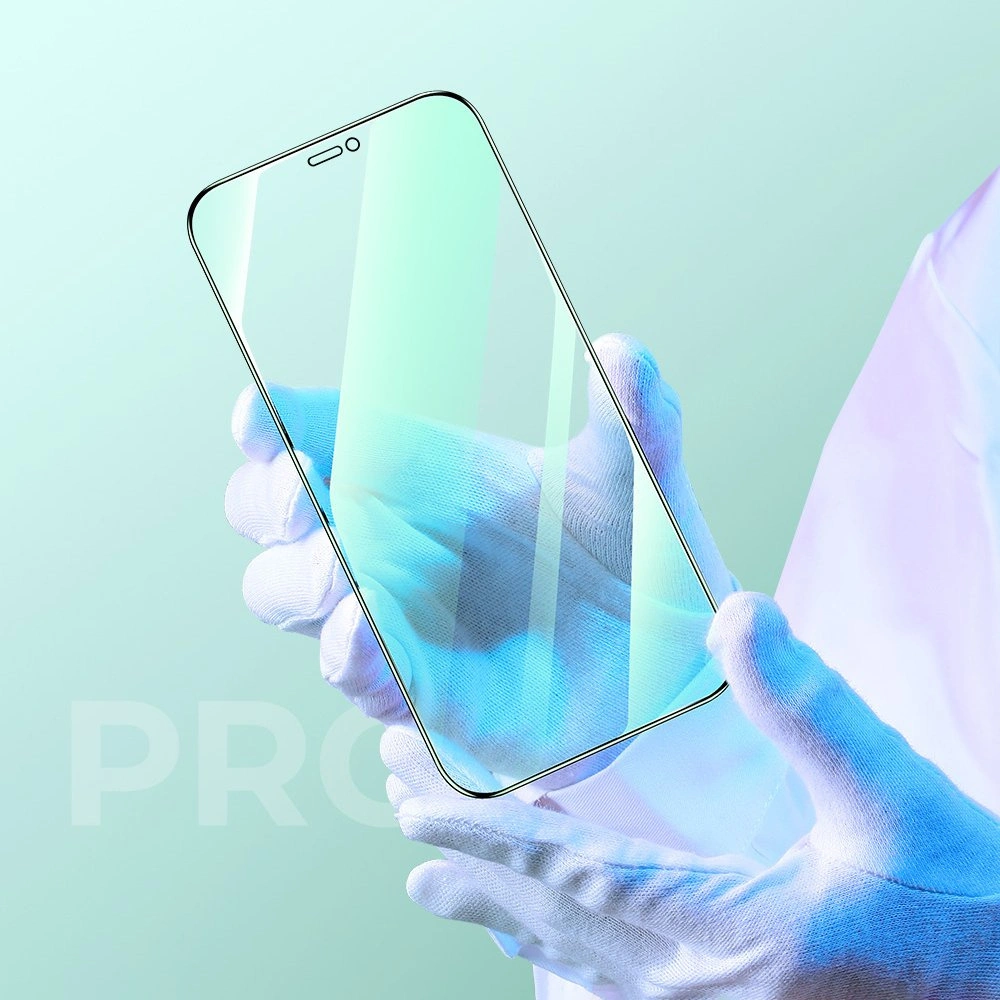 Hurtownia GSM - Gehärtetes Glas Joyroom Knight Series 2,5D Anti Blue Light Apple iPhone 12 Pro Max schwarz (JR-PF600) - JYR158 - {ean13} - Hurt