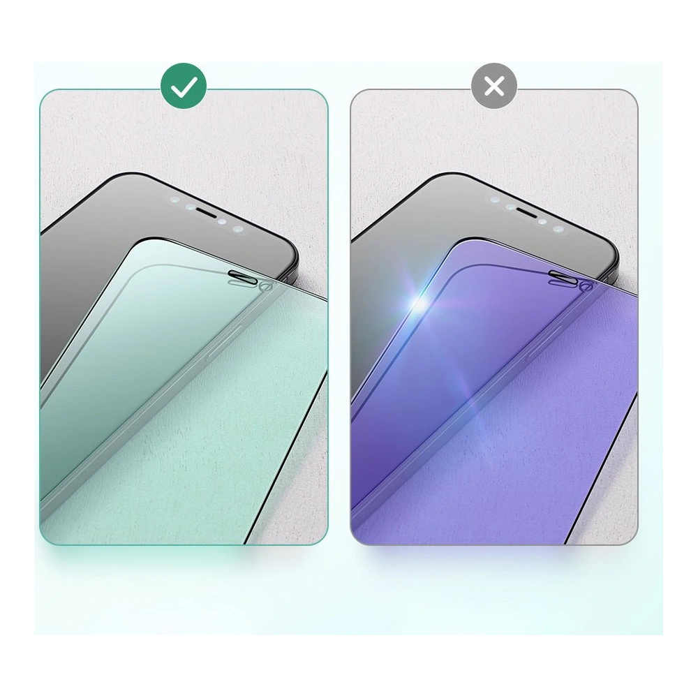 Hurtownia GSM - Gehärtetes Glas Joyroom Knight Series 2,5D Anti Blue Light Apple iPhone 12 Pro Max schwarz (JR-PF600) - JYR158 - {ean13} - Hurt