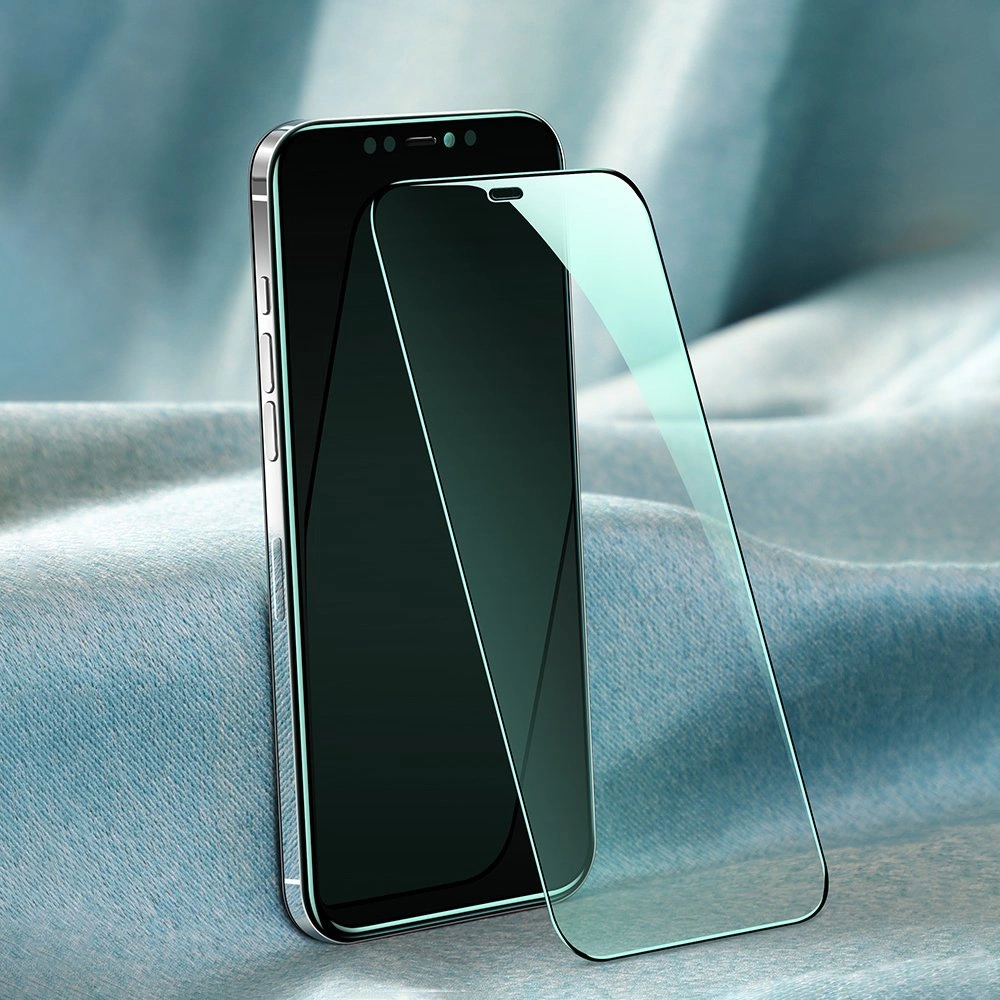 Hurtownia GSM - Szkło hartowane Joyroom Knight Series 2,5D Anti Blue Light Apple iPhone 12 Pro Max czarny (JR-PF600) - JYR158 - {ean13} - Hurt