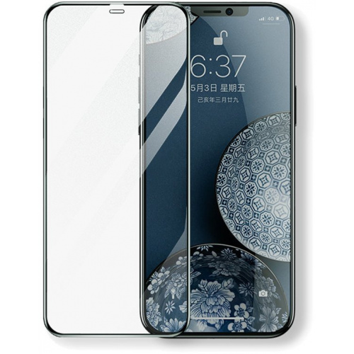 Joyroom Distributor - 6941237120809 - JYR159 - Joyroom Knight Series Ceramic Glass 2,5D Apple iPhone 12 mini black (JR-PF610) - B2B homescreen