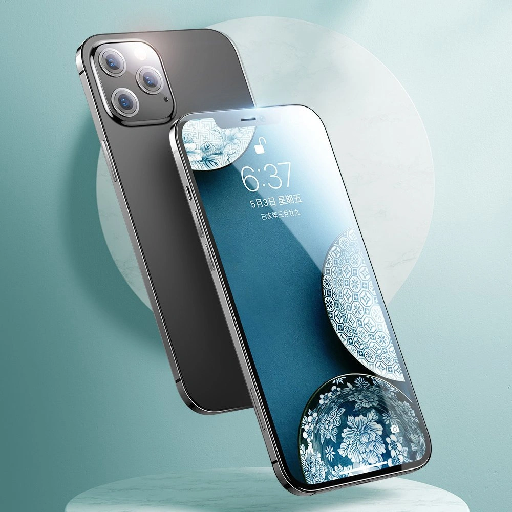 Hurtownia GSM - Gehärtetes Keramikglas Joyroom Knight Series 2,5D Apple iPhone 12 mini schwarz (JR-PF610) - JYR159 - {ean13} - Hurt