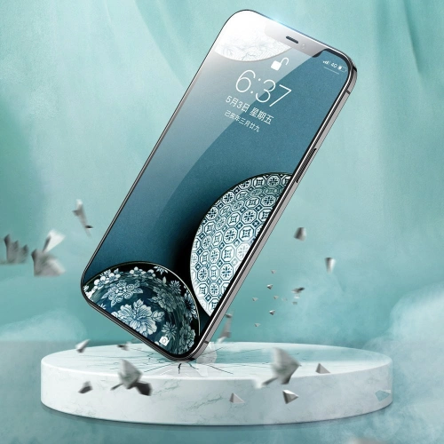 Szkło hartowane ceramiczne Joyroom Knight Series 2,5D Apple iPhone 12 mini czarny (JR-PF610)