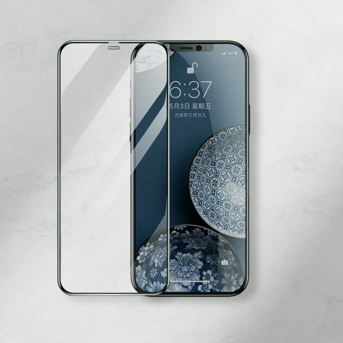 Szkło hartowane ceramiczne Joyroom Knight Series 2,5D Apple iPhone 12 mini czarny (JR-PF610)