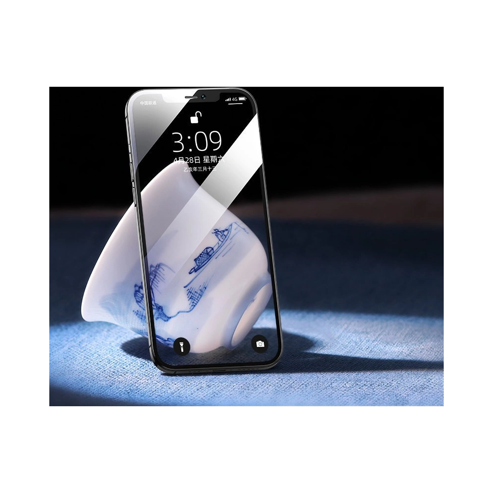 Hurtownia GSM - Gehärtetes Keramikglas Joyroom Knight Series 2,5D Apple iPhone 12 mini schwarz (JR-PF610) - JYR159 - {ean13} - Hurt