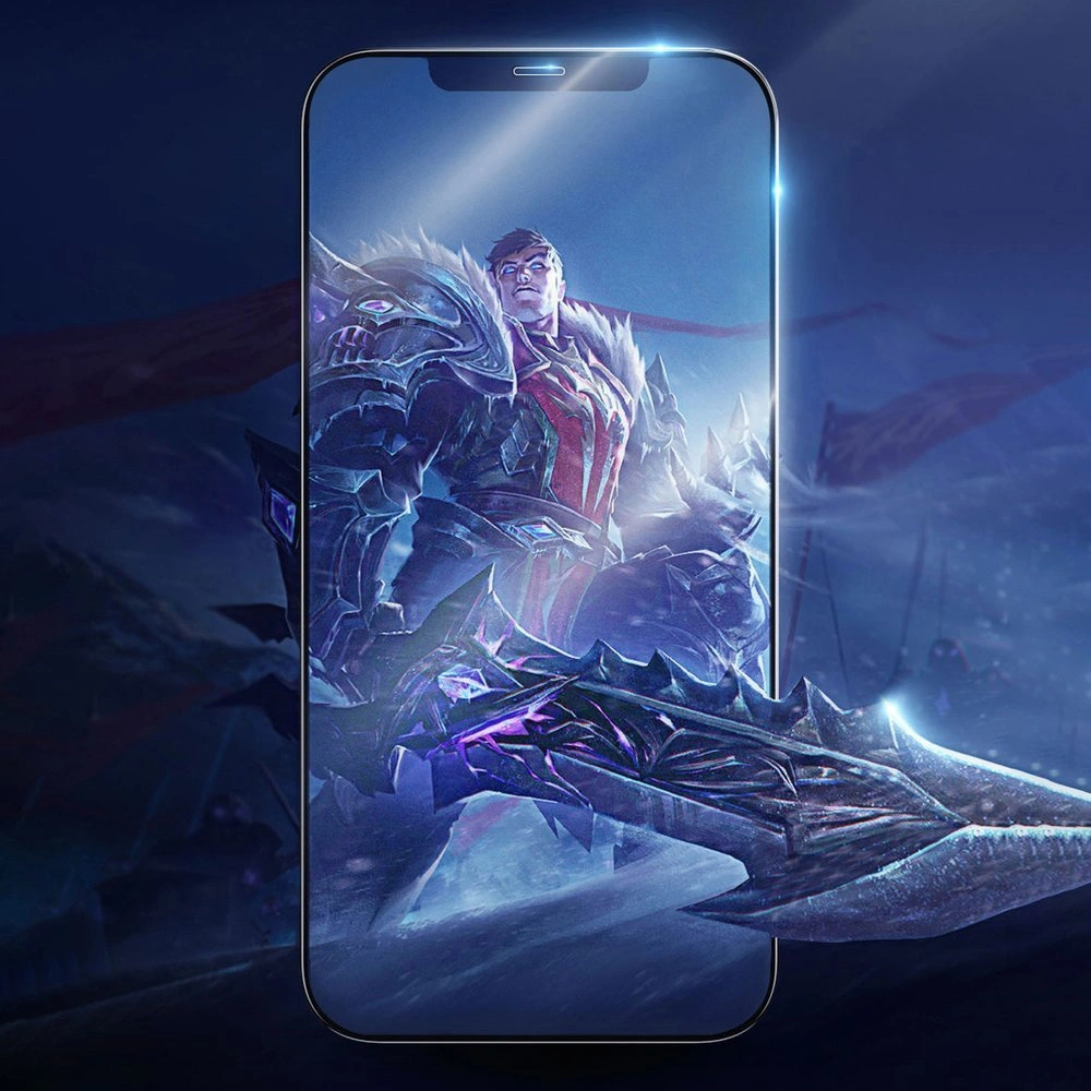 Hurtownia GSM - Gehärtetes Gaming-Glas Joyroom Knight Series 2,5D für Apple iPhone 12 mini schwarz (JR-PF625) - JYR160 - {ean13} - Hurt