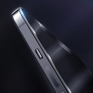 Hurtownia GSM - Gehärtetes Gaming-Glas Joyroom Knight Series 2,5D für Apple iPhone 12 mini schwarz (JR-PF625) - JYR160 - {ean13} - Hurt