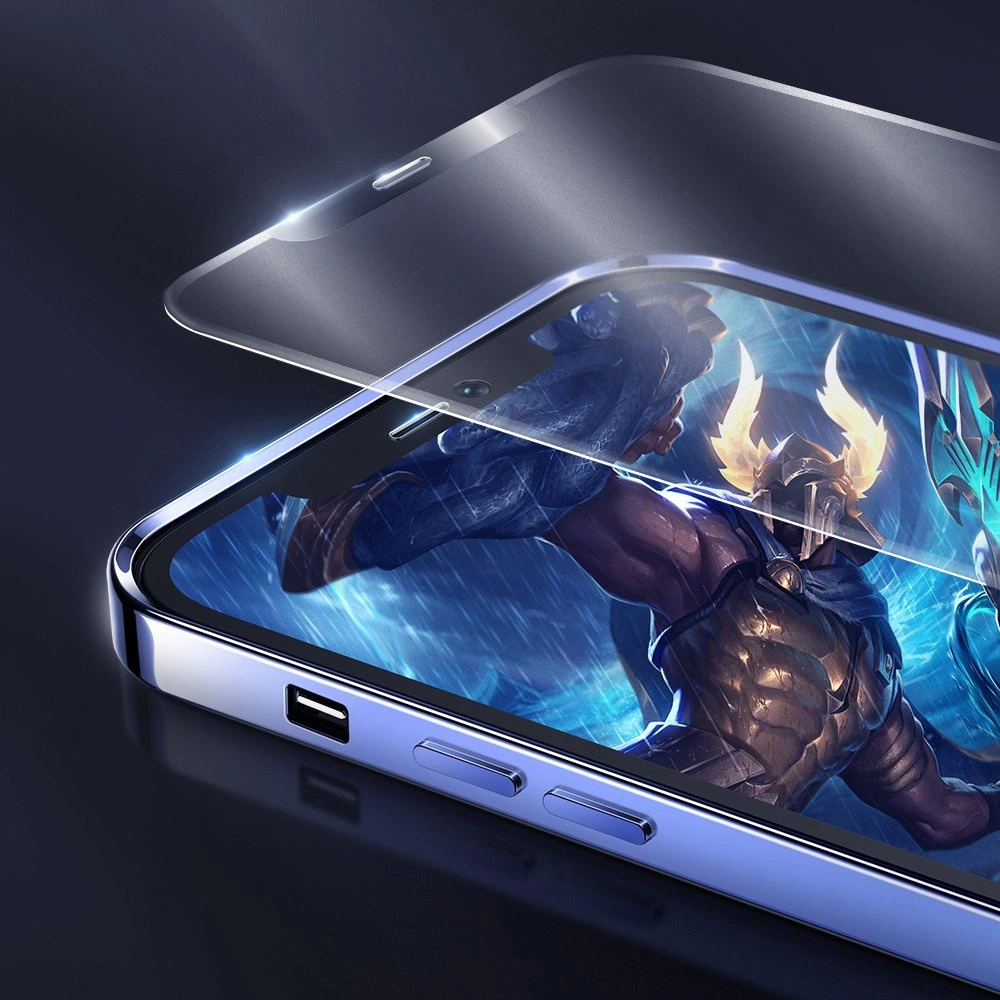 Hurtownia GSM - Gehärtetes Gaming-Glas Joyroom Knight Series 2,5D für Apple iPhone 12 mini schwarz (JR-PF625) - JYR160 - {ean13} - Hurt