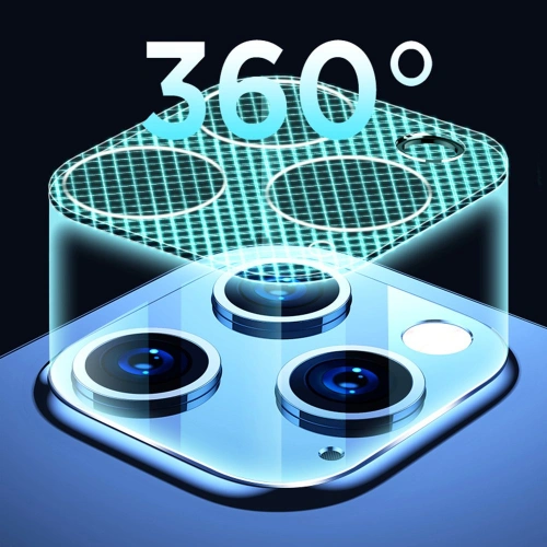 Szkło na aparat Joyroom Mirror Series Apple iPhone 12 Pro Max przezroczysty (JR-PF731)