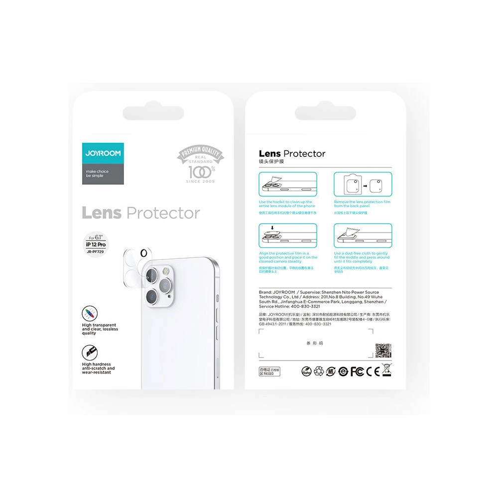 Hurtownia GSM - Glas für das Joyroom Mirror Series Apple iPhone 12 Pro Max transparent (JR-PF731) - JYR170 - {ean13} - Hurt