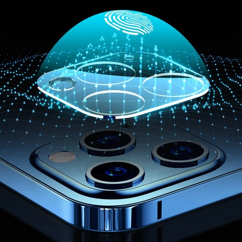 Szkło na aparat Joyroom Mirror Series Apple iPhone 12 Pro Max przezroczysty (JR-PF731)