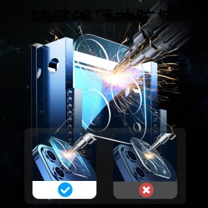 Szkło na aparat Joyroom Mirror Series Apple iPhone 12 Pro Max przezroczysty (JR-PF731)