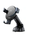 Joyroom Qi wireless 15 W car charger gravity phone holder (dashboard) gray (JR-ZS212)