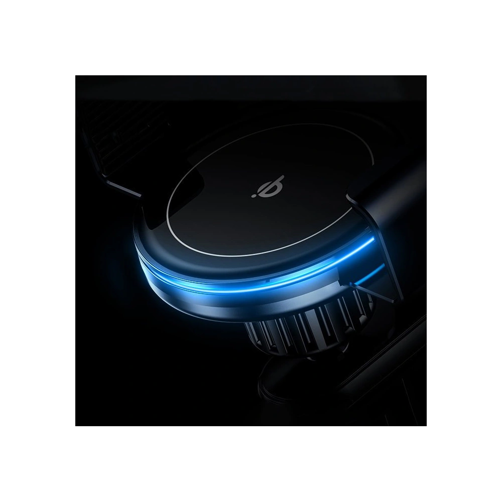 Următorul auto cu încărcător wireless Joyroom Qi 15W pentru tabloul de bord gri (JR-ZS212)