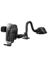 Wholesale Joyroom Qi Wireless Charger Automatic Electric Car Holder for Cockpit Dashboard Black (JR-ZS248) - JYR175 - {ean13} - Hurt