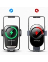 Wholesale Joyroom Qi Wireless Charger Automatic Electric Car Holder for Cockpit Dashboard Black (JR-ZS248) - JYR175 - {ean13} - Hurt
