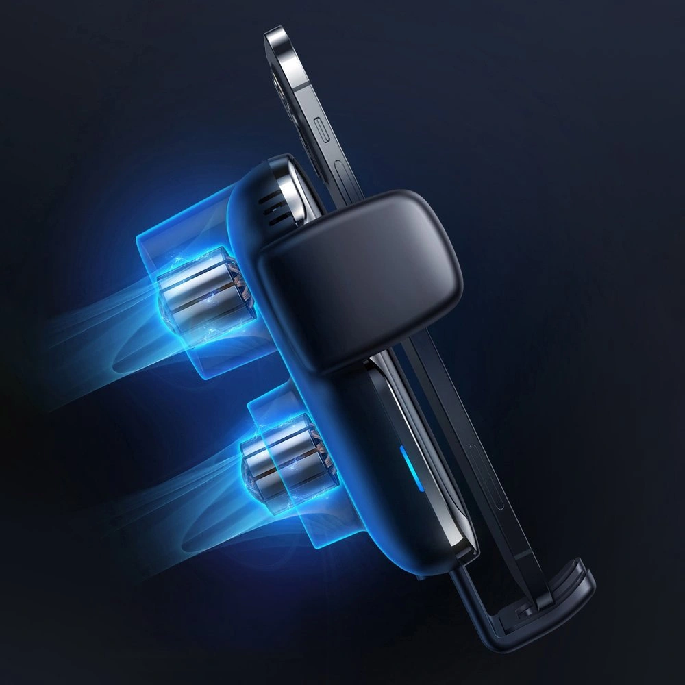 Wholesale Joyroom Qi Wireless Charger Automatic Electric Car Holder for Cockpit Dashboard Black (JR-ZS248) - JYR175 - {ean13} - Hurt