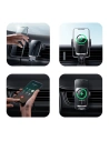 Wholesale Joyroom Qi Wireless Charger Automatic Electric Car Holder for Cockpit Dashboard Black (JR-ZS248) - JYR175 - {ean13} - Hurt