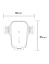 Wholesale Joyroom Qi Wireless Charger Automatic Electric Car Holder for Cockpit Dashboard Black (JR-ZS248) - JYR175 - {ean13} - Hurt