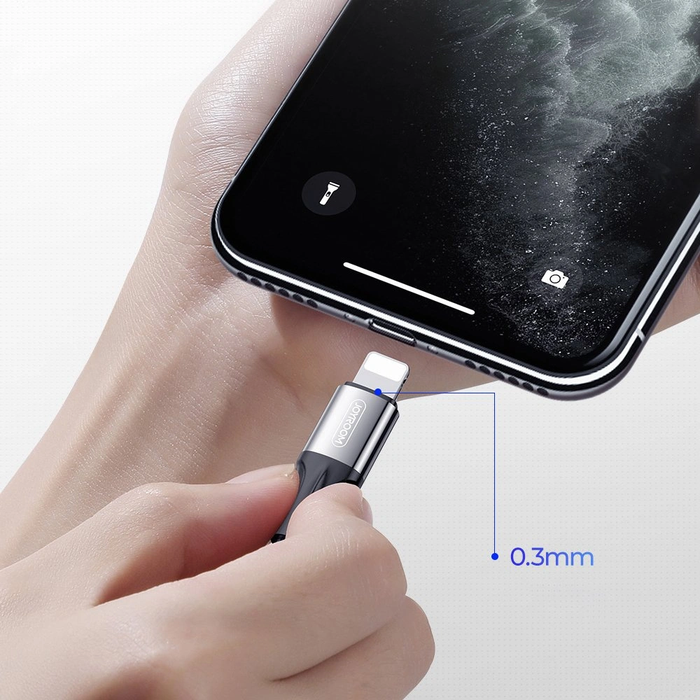 Hurtownia GSM - Kabel Joyroom USB/Lightning 3A 0,2m černý (S-0230N1) - JYR177 - {ean13} - Hurt
