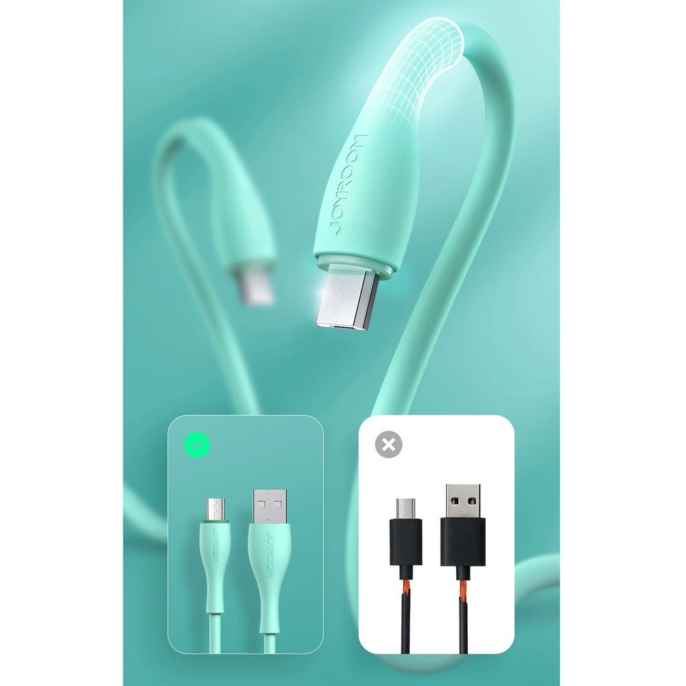 Hurtownia GSM - Cablul Joyroom USB/microUSB 2,4A 1m negru (S-1030M8) - JYR180 - {ean13} - Hurt