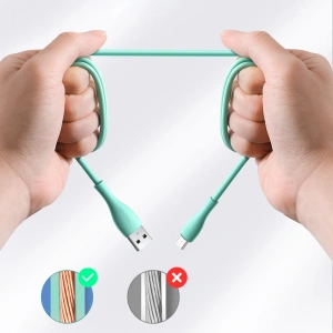 Kabel Joyroom USB/microUSB 2,4A 1m biały (S-1030M8)