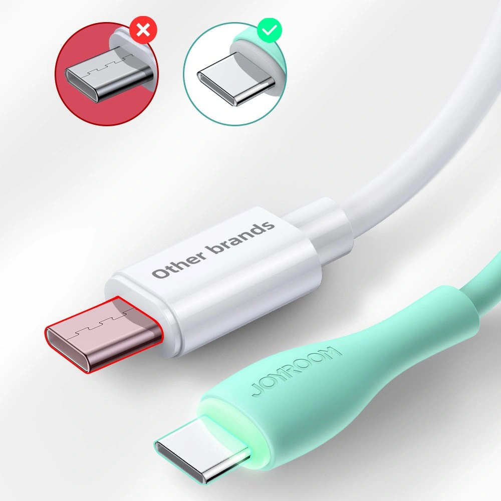 Hurtownia GSM - Kabel Joyroom USB/USB-C 3A 1m bílý (S-1030M8) - JYR183 - {ean13} - Hurt