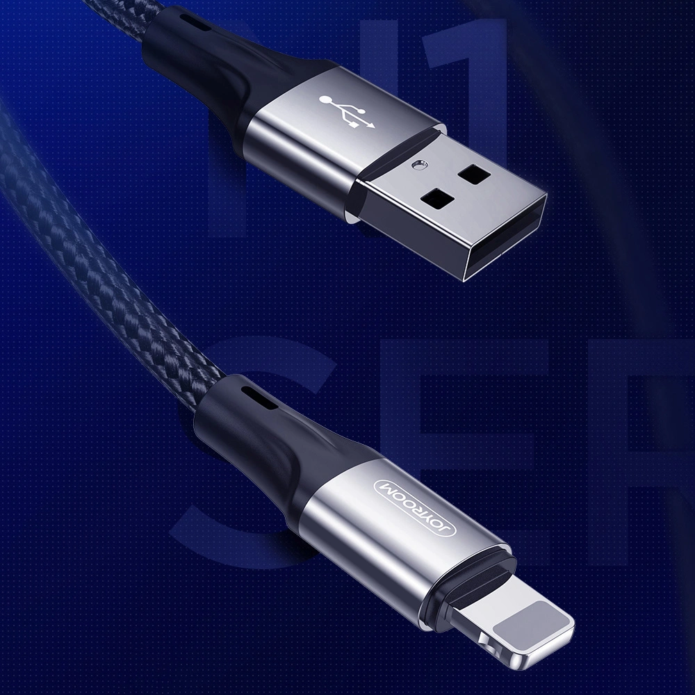 Hurtownia GSM - Kabel Joyroom USB/Lightning 3A 1m černý (S-1030N1) - JYR184 - {ean13} - Hurt