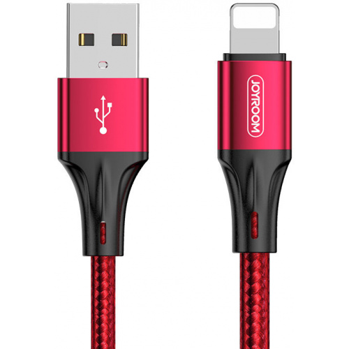 Joyroom Distributor - 6941237135896 - JYR185 - Joyroom USB - Lightning cable 3A 1 m red (S-1030N1) - B2B homescreen