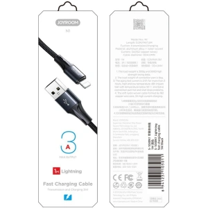 Kabel Joyroom USB/microUSB 3A 1,5m czarny (S-1530N1)