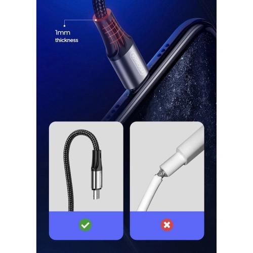 Kabel Joyroom USB/microUSB 3A 1,5m czarny (S-1530N1)