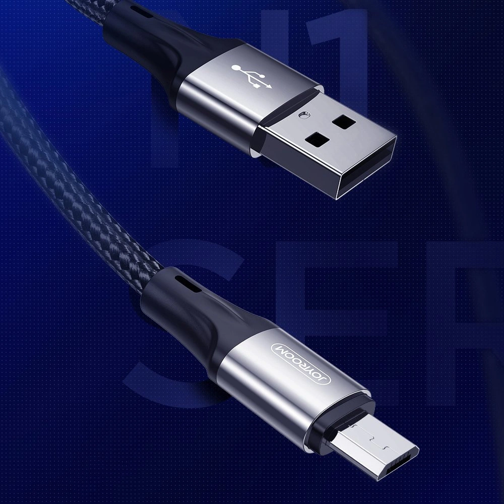 Hurtownia GSM - Kabel Joyroom USB/microUSB 3A 1,5m černý (S-1530N1) - JYR190 - {ean13} - Hurt