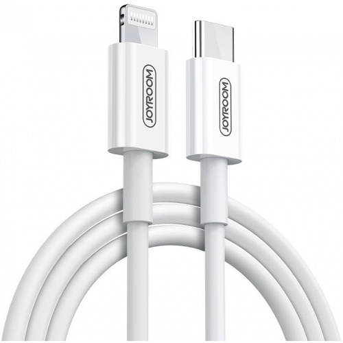 Joyroom Distributor - 6956116796556 - JYR194 - Joyroom fast charging USB-C - Lightning cable (MFI certificate) Power Delivery 3A 1,2 m white (S-M420) - B2B homescreen