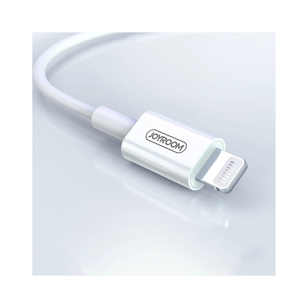 Hurtownia GSM - Kábel Joyroom MFI USB-C/Lightning Power Delivery 3A 1,2m fehér (S-M420) - JYR194 - {ean13} - Hurt